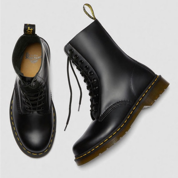 Doc Martens 1490 leather mid calf boots - Picture 5 of 11